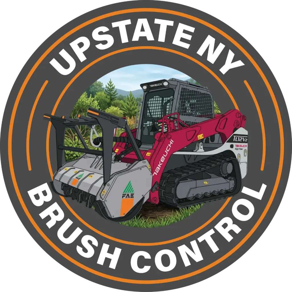 Upstate NY Brush Control forestry mulching company logo